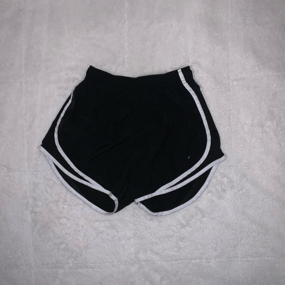 black nike shorts